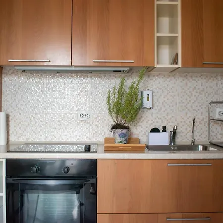 Apartamento Sunny 1-bedroom Near Obor With Garden Patio And Workspace